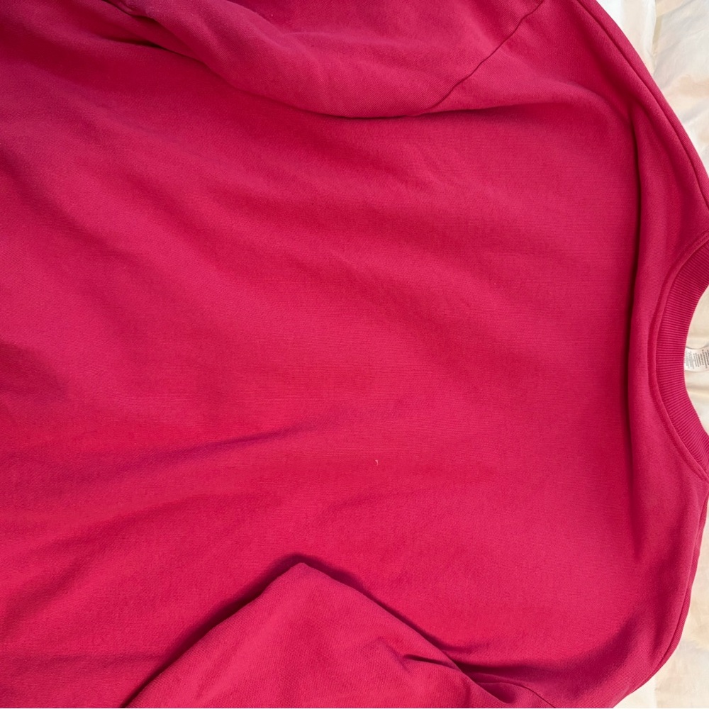 ALO Yoga Accolade crew neck pullover-pink summer crush. Women’s size Large. - Picture 5 of 10